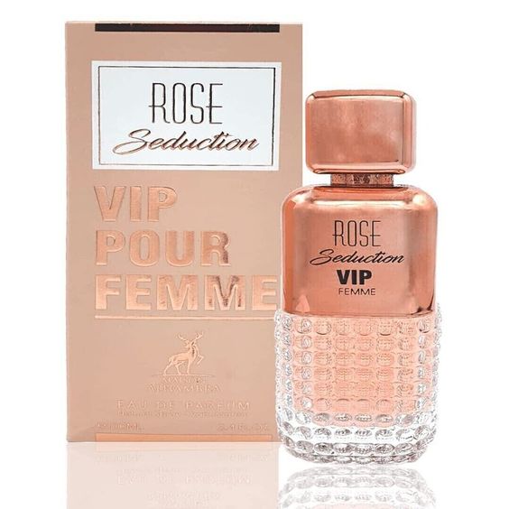 PERFUME ROSE SEDUCTION VIP POUR FEMME MAISON ALHAMBRA - 100ML