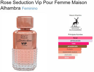 DECANT ROSE SEDUCTION VIP POUR FEMME MAISON ALHAMBRA - 5ML