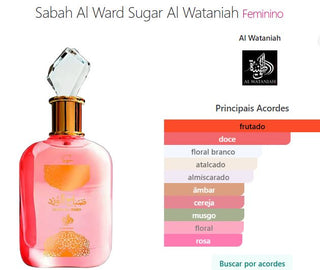 PERFUME SABAH AL WARD SUGAR AL WATANIAH - 100ML