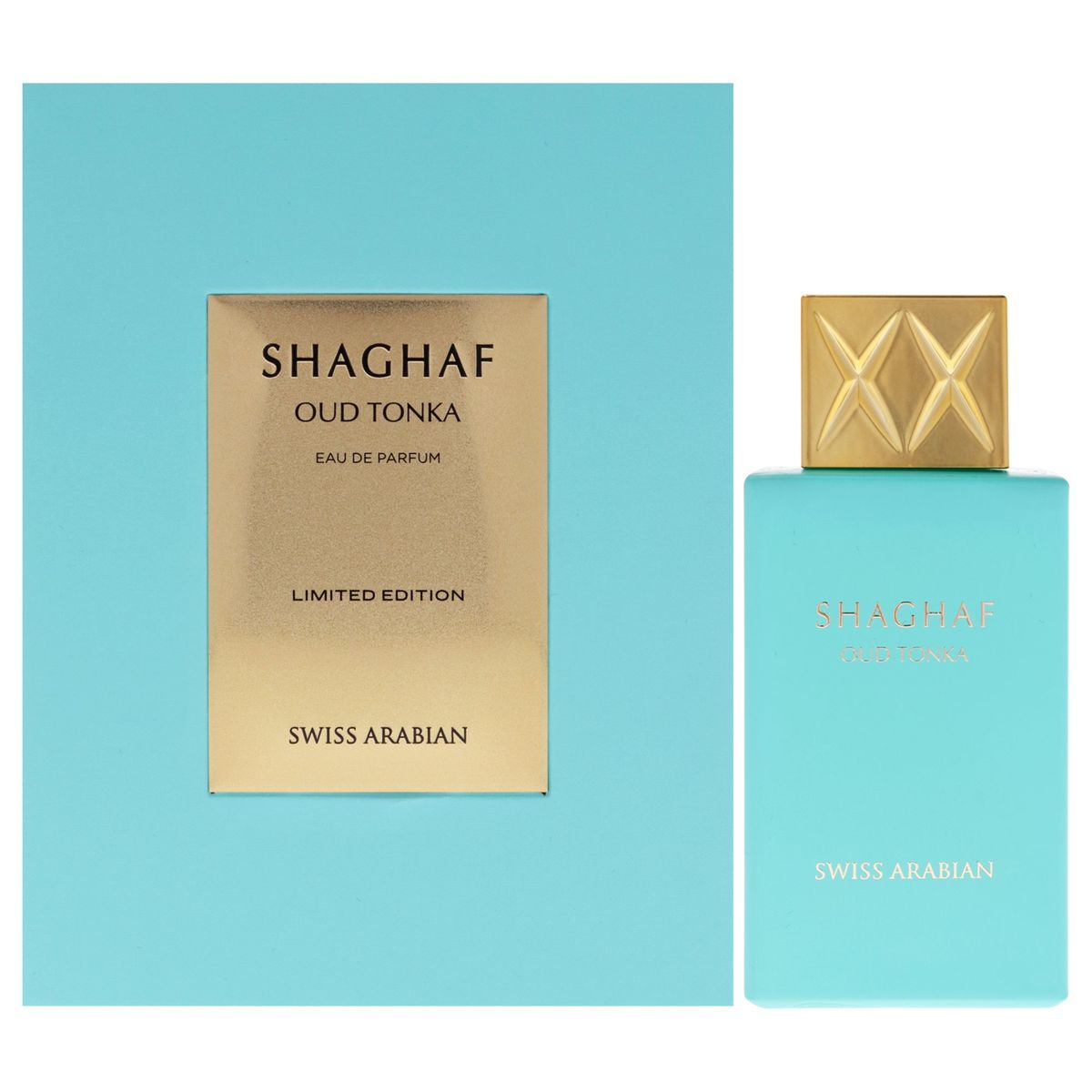 PERFUME ÁRABE SUIZA SHAGHAF OUD TONKA - 75 ML