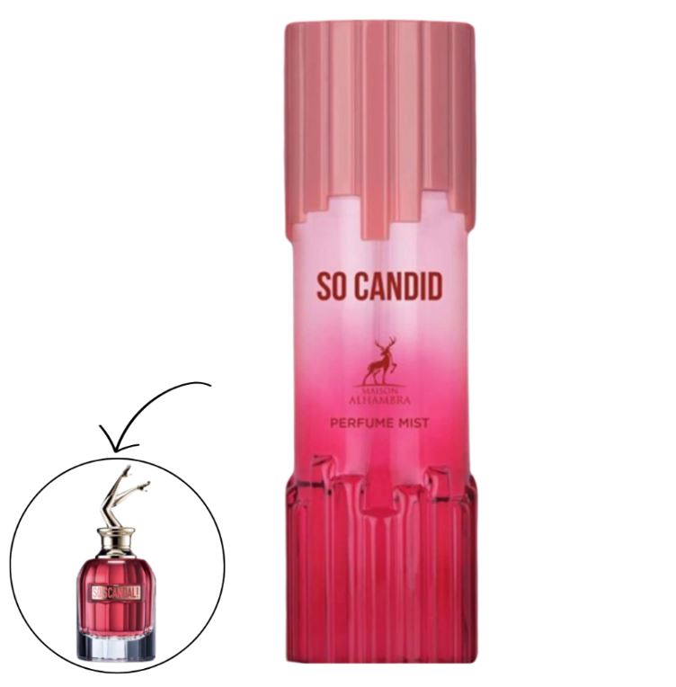 PERFUME MIST SO CANDID MAISON ALHAMBRA - 250ML