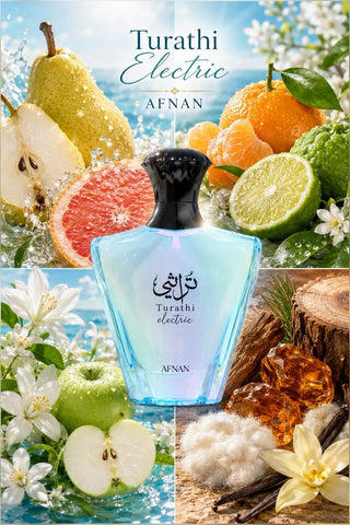 PERFUME TURATHI ELECTRIC AFNAN - 100 ML