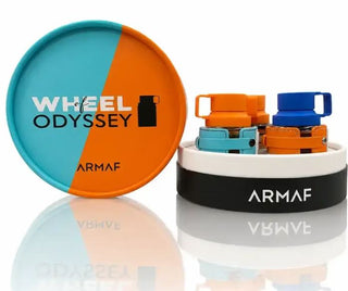 CONJUNTO WHEEL OF ODYSSEY ARMAF – Mandarin Sky, Elixir, Vintage Edition