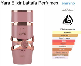 PERFUME YARA ELIXIR LATTAFA  - 100ML